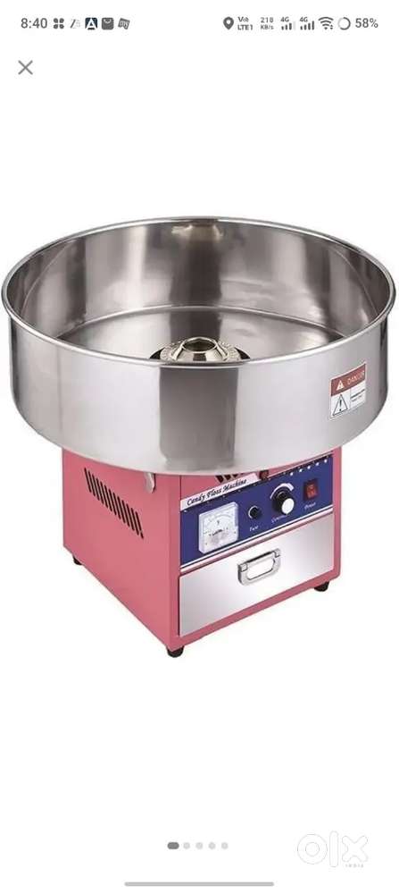 Cotton candy machine