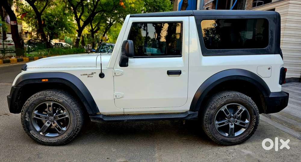 Mahindra Thar 22365 Km Driven Automatic White Colour 4/2 All Orignal