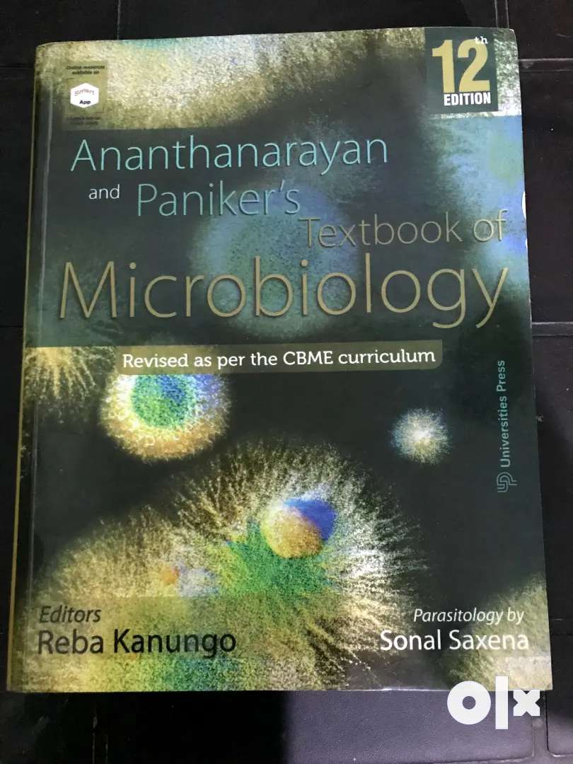 Ananthanarayan And Paniker's Textbook Of Microbiology 12th Edition ...