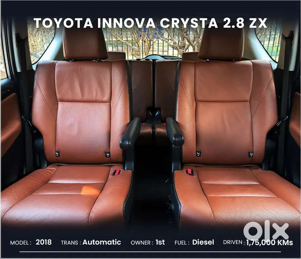 Innova Crysta 2.8 Zx At 2018 Dl Reg