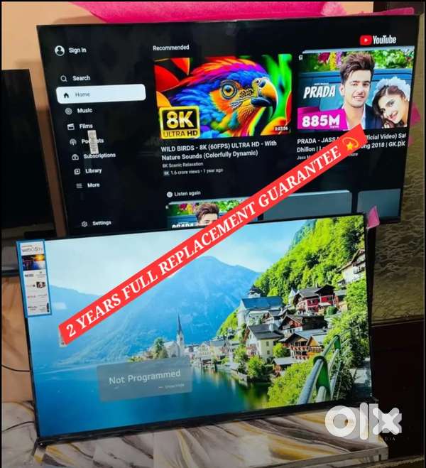43 LG certified WebOS Smart QLED TV// 2 yrs Replacement Guarantee