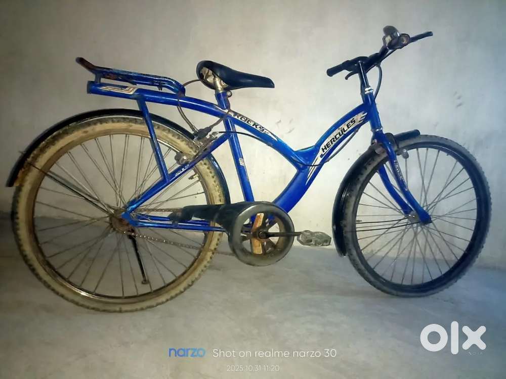 Reliable Hercules Single Speed Bicycle Sturdy City Commuter, 5yr