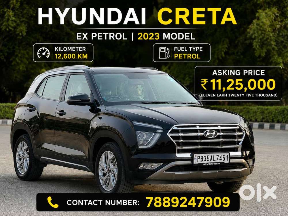 Hyundai Creta 1.6 Ex Petrol, 2023, Petrol
