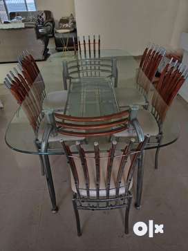 Olx delhi dining table best sale six seater