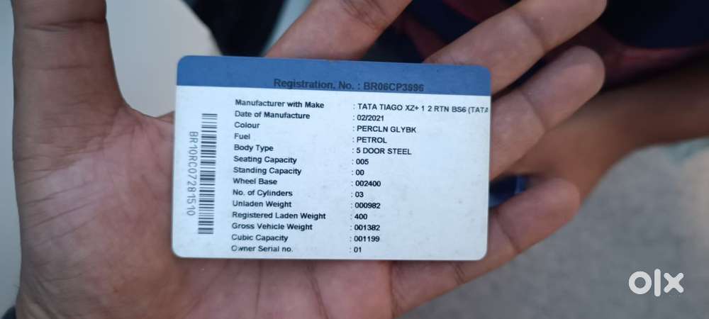 Tata Tiago 2021 Petrol 1st Owner