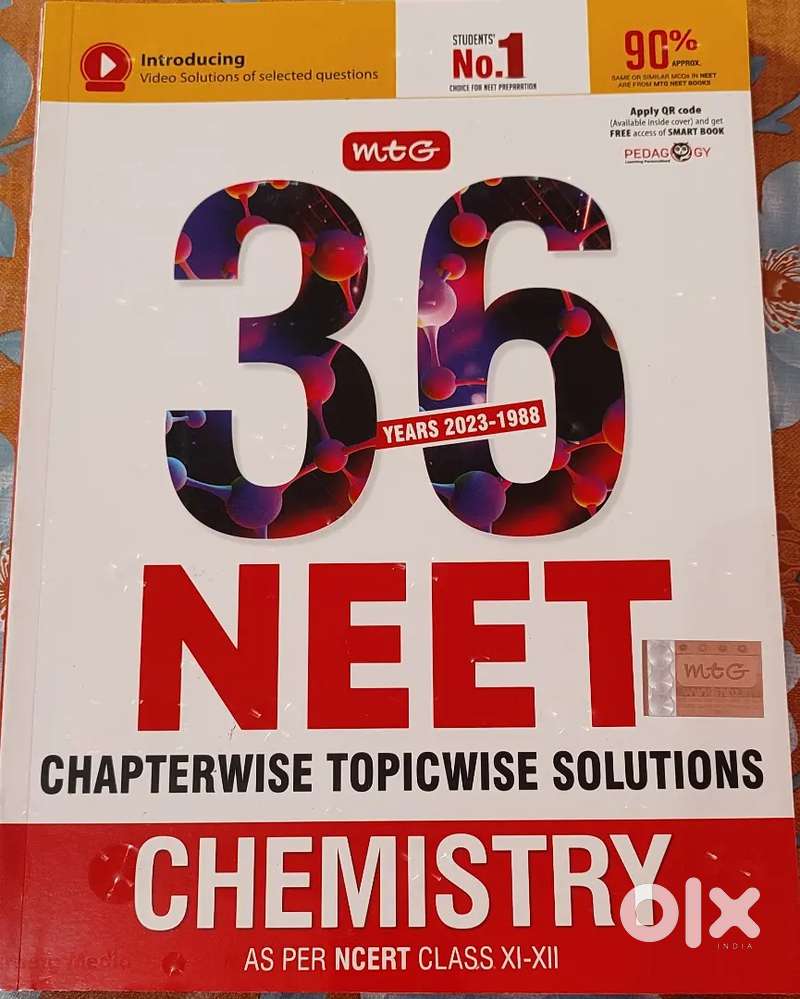 Neet 2024 MTG 36 Yrs chemistry pyq new edition Books 1754157820