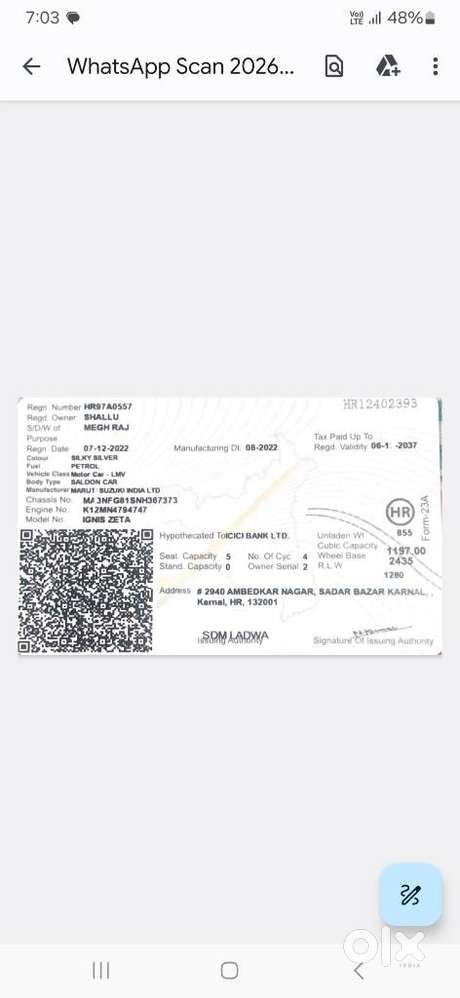 Maruti Suzuki Ignis 1.2 Zeta Mt, 2022, Petrol
