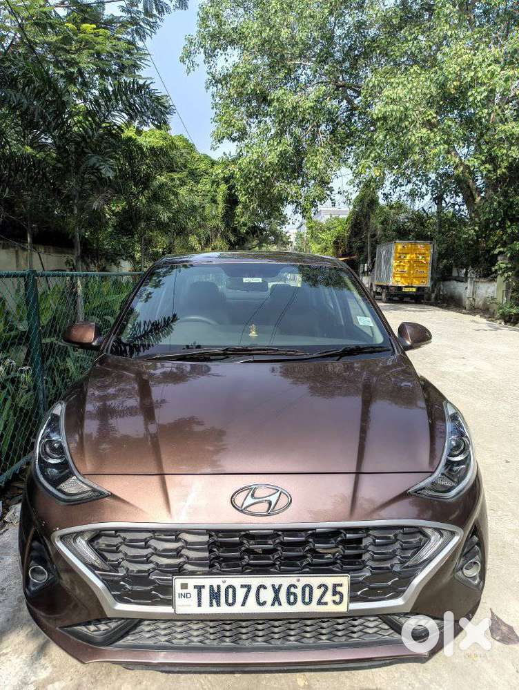 Hyundai Aura Sx Plus Automatic, 2021, Petrol