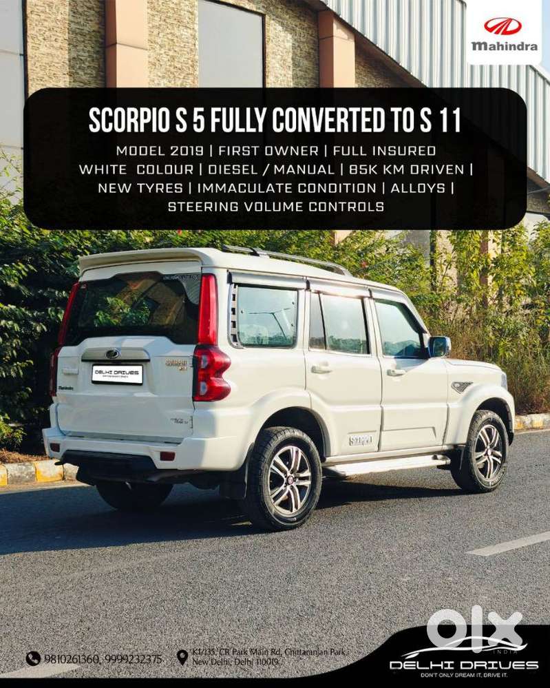 Mahindra Scorpio S11, 2019, Diesel