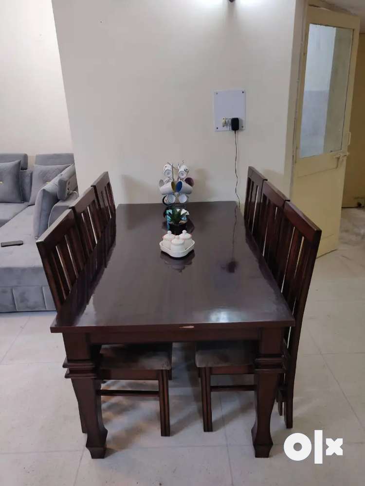 Olx table best sale chair set