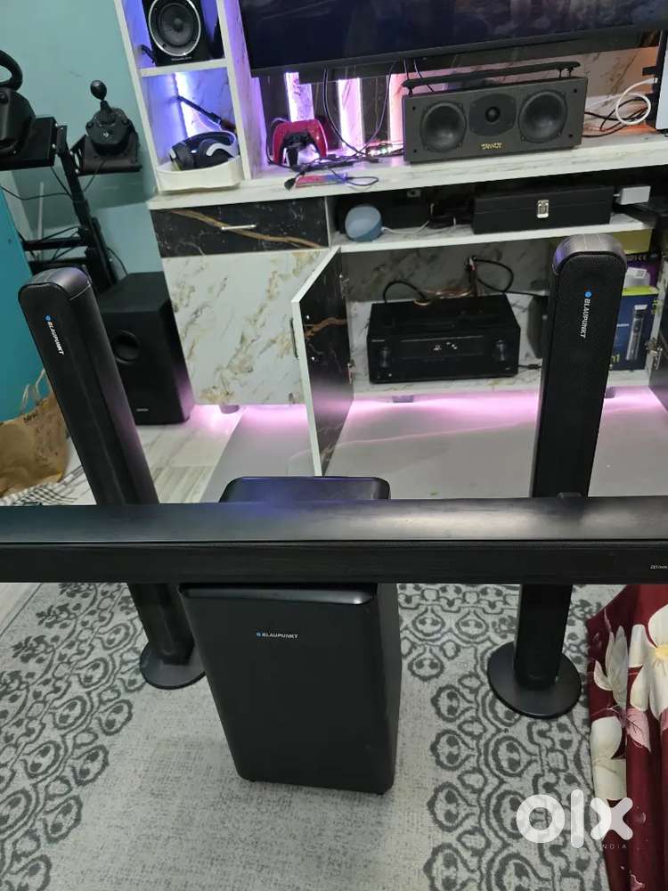 Blaupunkt SBW600 5.1 Soundbar System with Subwoofer & tower Speakers