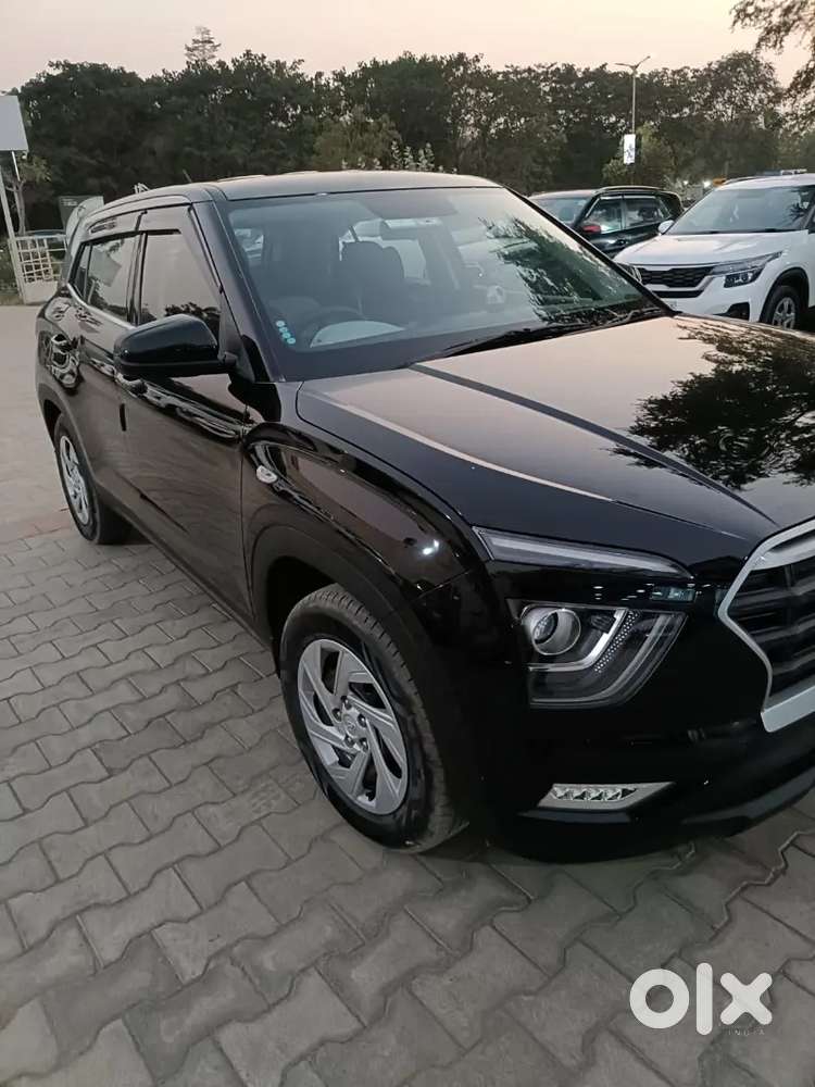 Hyundai Creta Cng 2023 Black 21000 Km Used