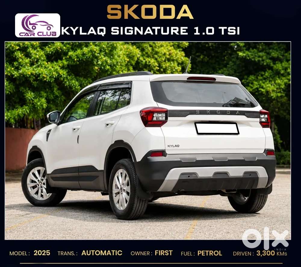 Skoda Kylaq Signature At, 2025, Petrol