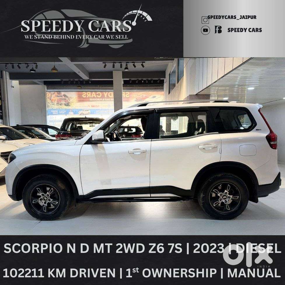 Mahindra Scorpio N Z6 Diesel Mt 2wd 7 Str, 2023, Diesel