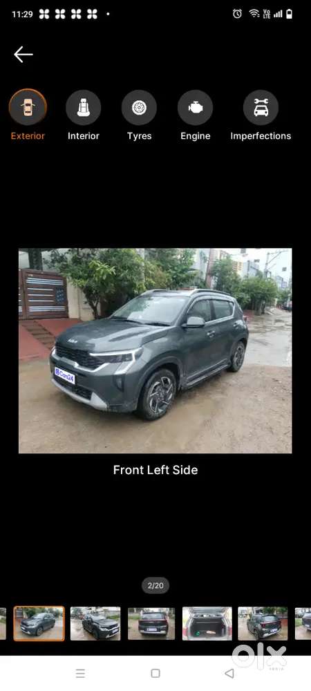 Kia Sonet 1.0 Htx Petrol 2024 With Sunroof.