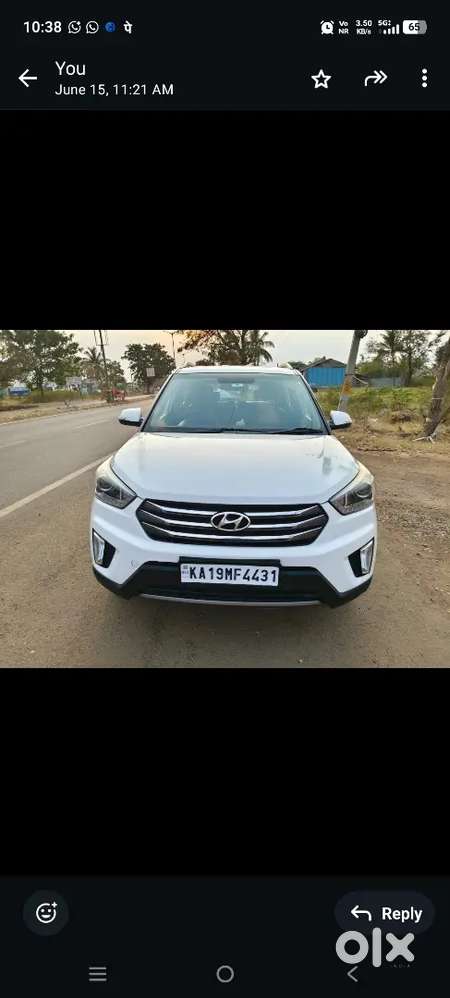 Hyundai Creta 2015 Petrol Good Condition