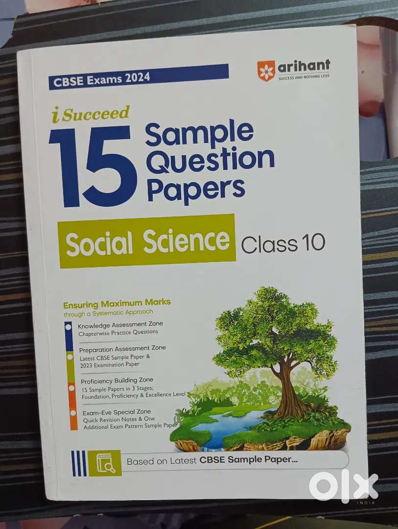 arihant social science class 10 sample paper