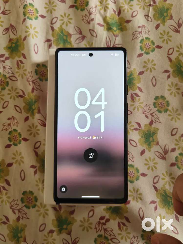 Google Pixel 6A (Chalk, 128 GB) – Excellent Condition Box+Bill+