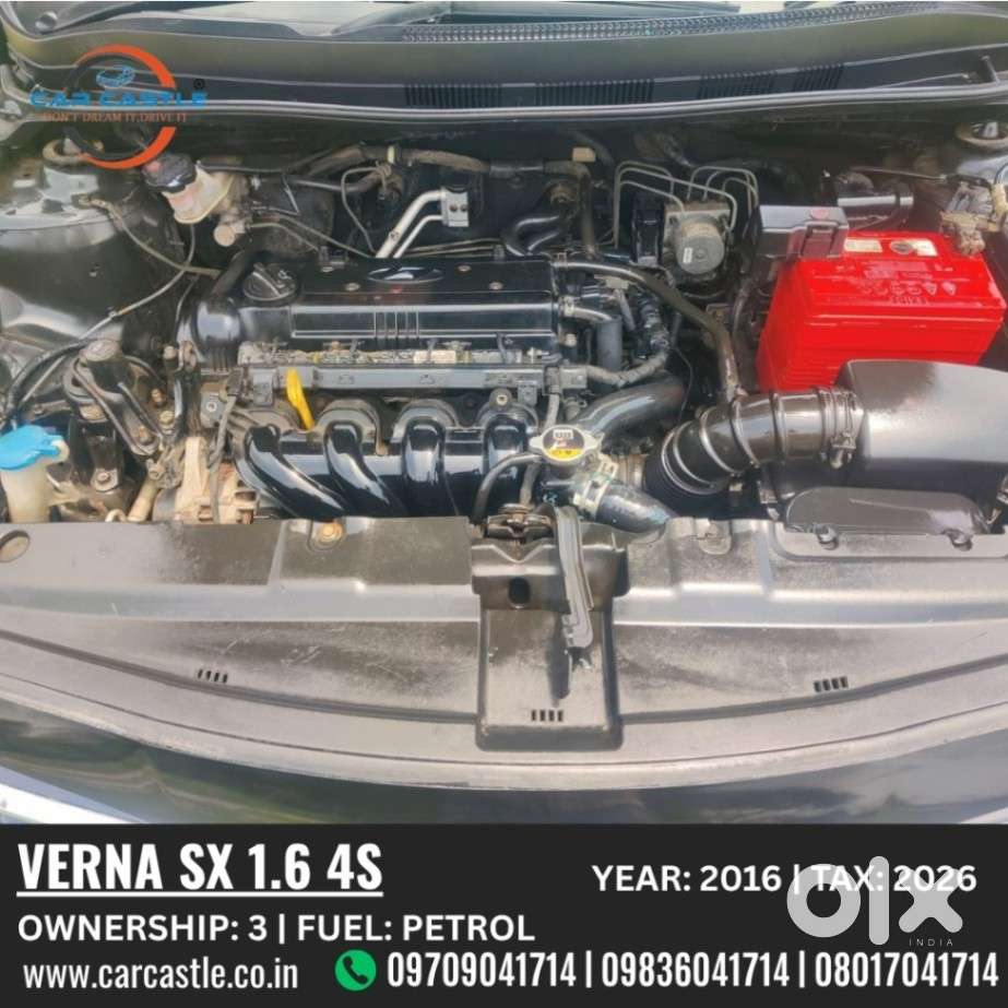 Hyundai Verna [2015-2018] Fluidic 4s 1.6 Vtvt Sx, 2016, Petrol