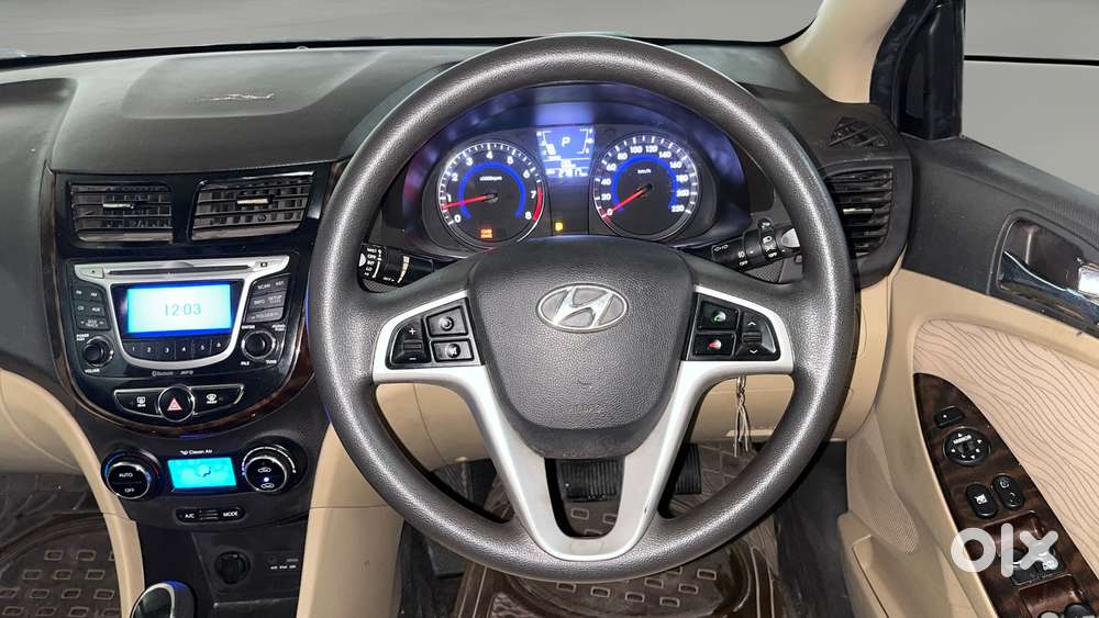 Hyundai Verna Fluidic 1.6 Vtvt Sx Automatic, 2014, Petrol