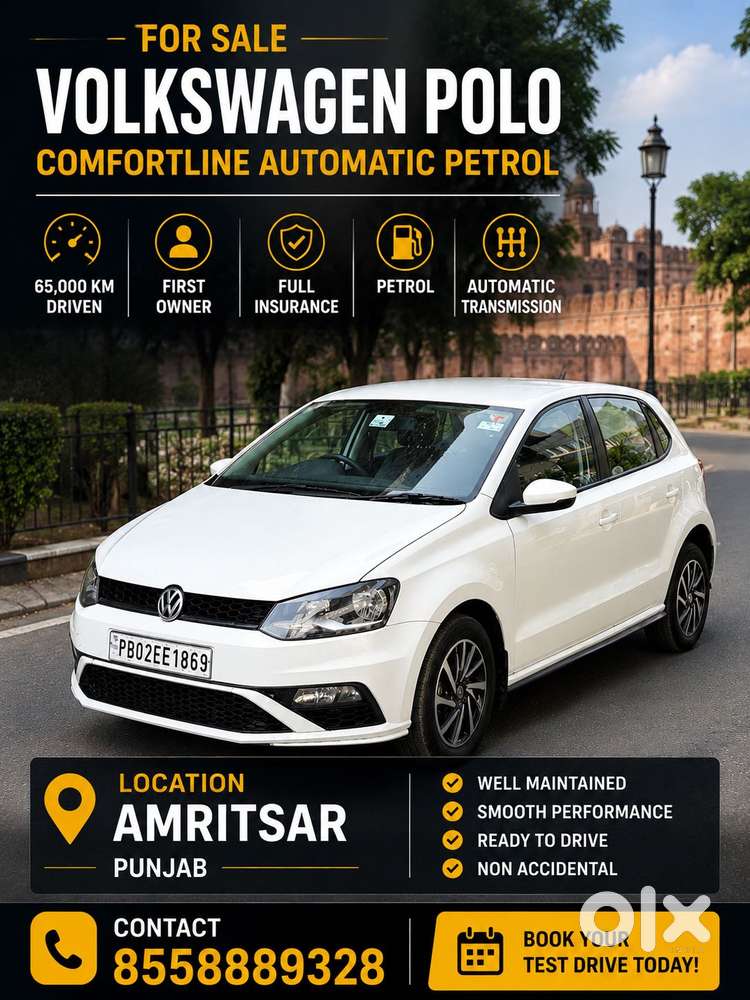 Volkswagen Polo 1.0 Comfortline At, 2021, Petrol