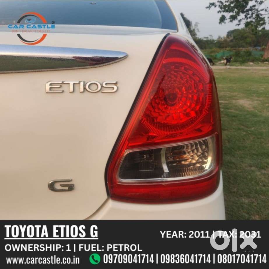 Toyota Etios 2010-2012 G, 2011, Petrol