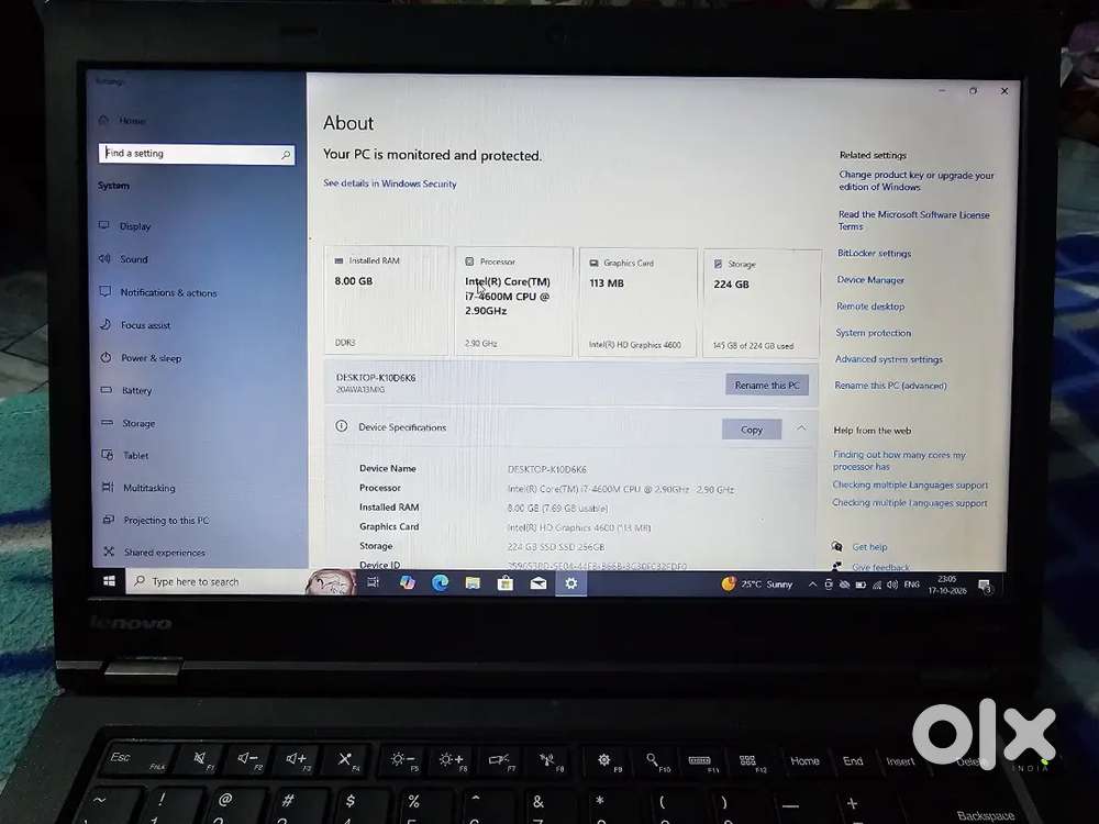 Lenovo Thinkpad T440p 180&deg;, i7 processor