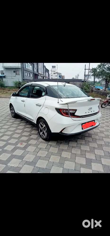 Hyundai Aura Sx Cng Dec 2022 Model In Good Condition