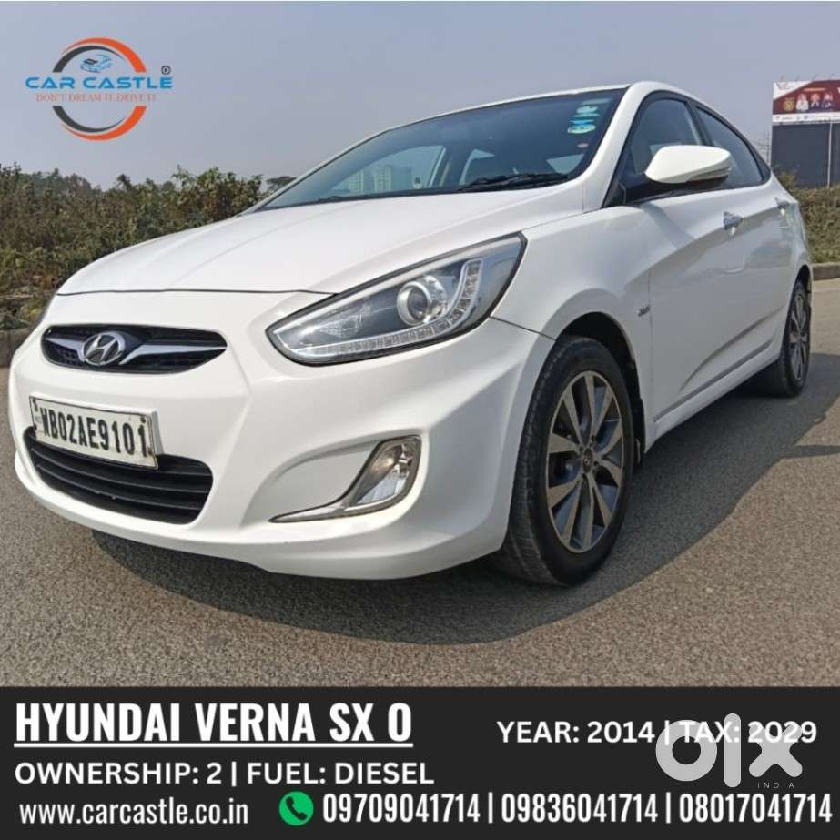 Hyundai Verna Sx Option, 2014, Diesel
