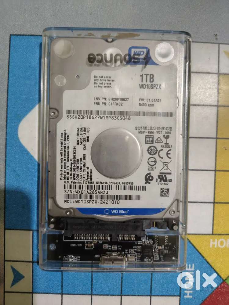 1 Tb Portable Harddisk