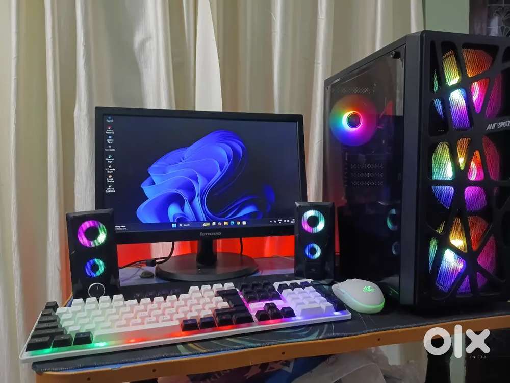 Full PC Setup for Editing,Gaming,office work and daily use
