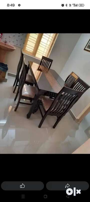 Teak wood store dining table olx