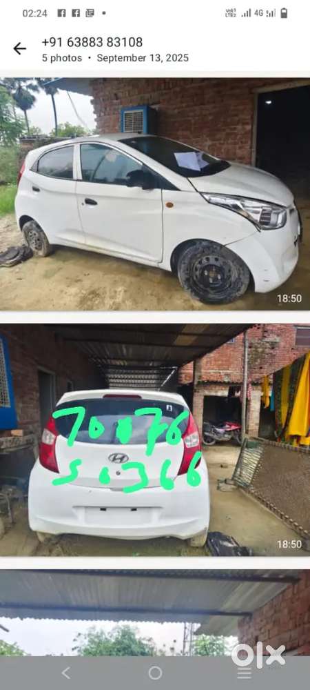 Hyundai Eon Magna+ Petrol Manual 2015 Car