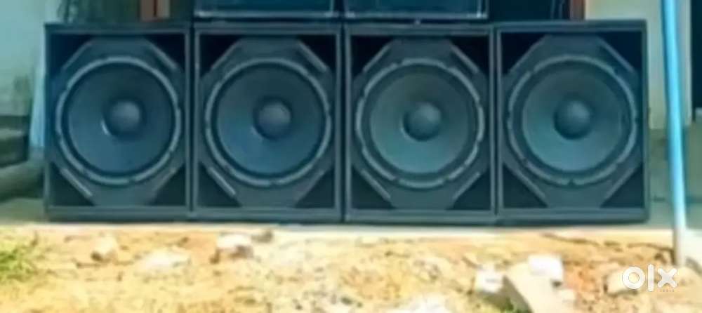 Dj bass speaker 1200 watt ka hai