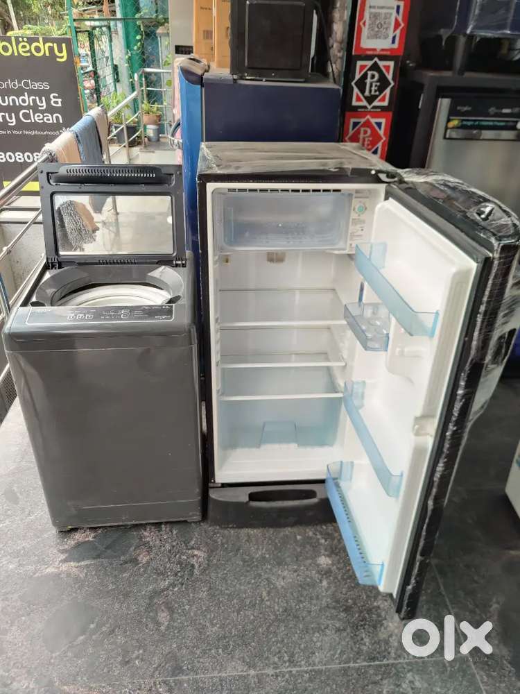 Fridge with washing machine on rent only (700) a month