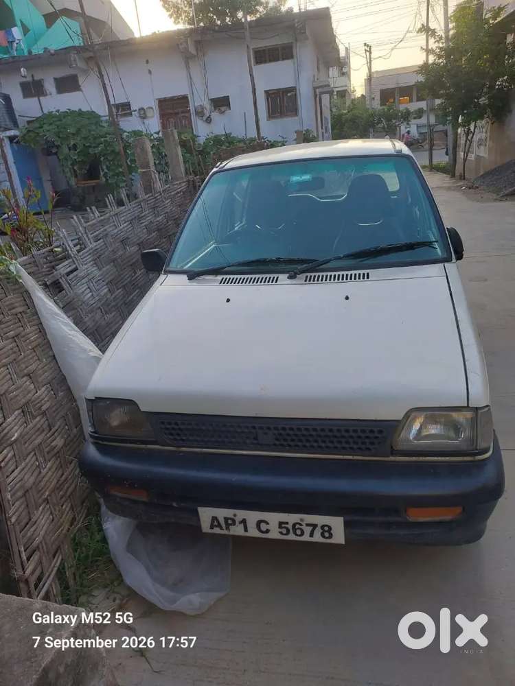 Maruti Suzuki 800 Model 1999 Validity Upto 2027