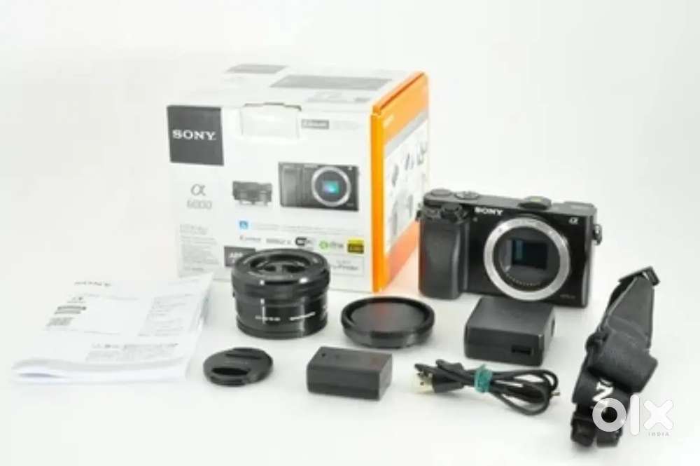 Sony Alpha α6000 with E PZ 16-50mm. - Cameras & Lenses in