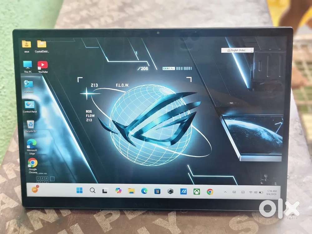 Asus Gaming Laptop touch screen i5 12th Gen 16 GB Ram 512 GB SSD.