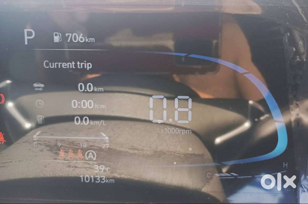 2025 Model White Color Creta Petrol Automatic Car With Ap Registration