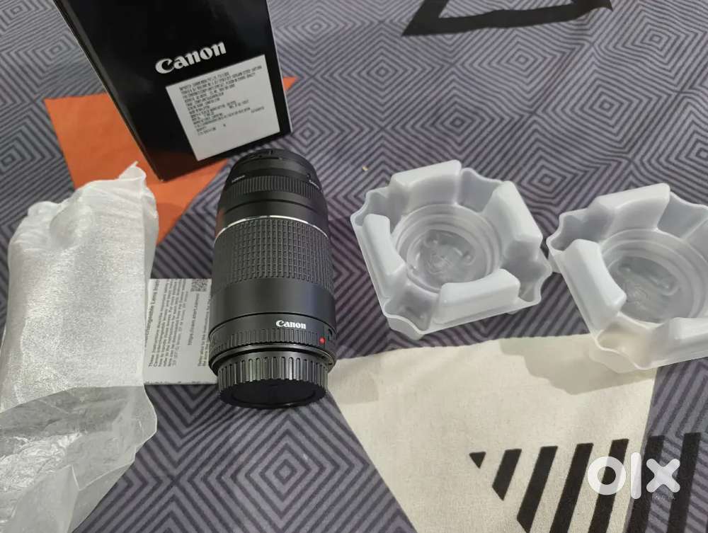 Canon EF 75-300mm f/4-5.6 iii Telephoto Zoom Lens - Cameras