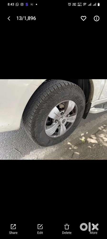 Tata Safari Storme 2017 Diesel Manual 100060 Km