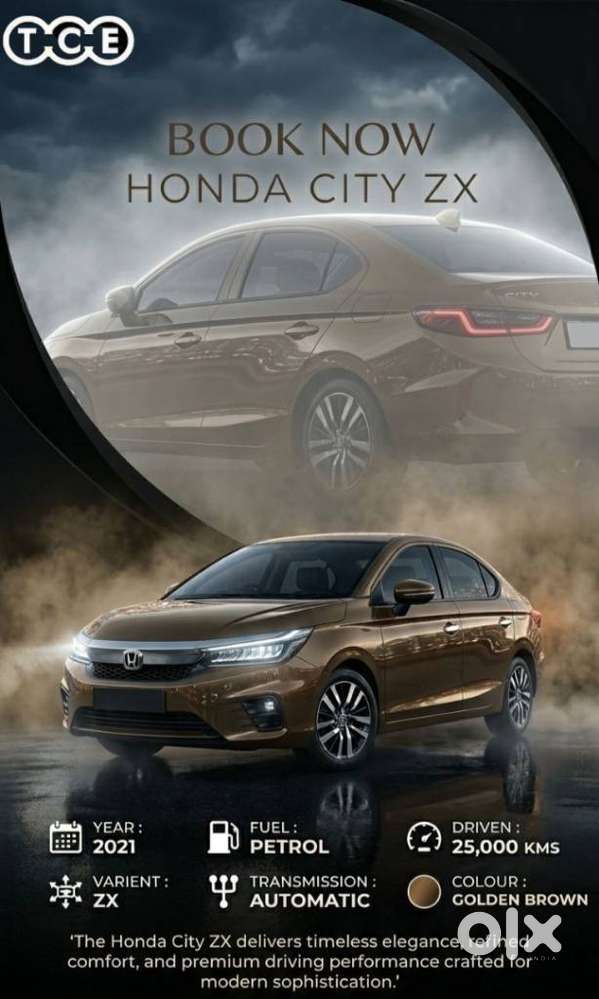Honda City Zx Cvt, 2021, Petrol