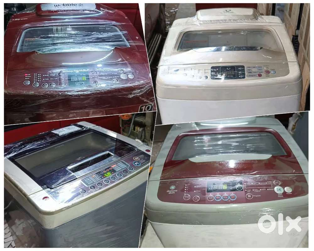 LG sumsung fully automatic washing machine on rent for Rs 500 per mont