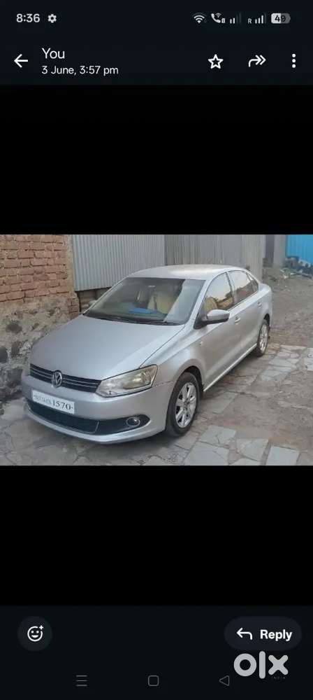 Volkswagen Vento 2011  End ,  Urjant Sell Car