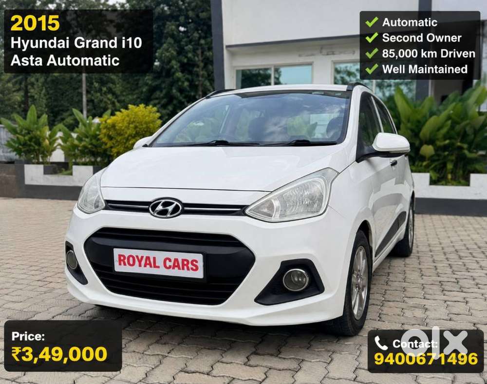 Hyundai Grand I10 Asta Automatic 1.2 Kappa Vtvt, 2015, Petrol