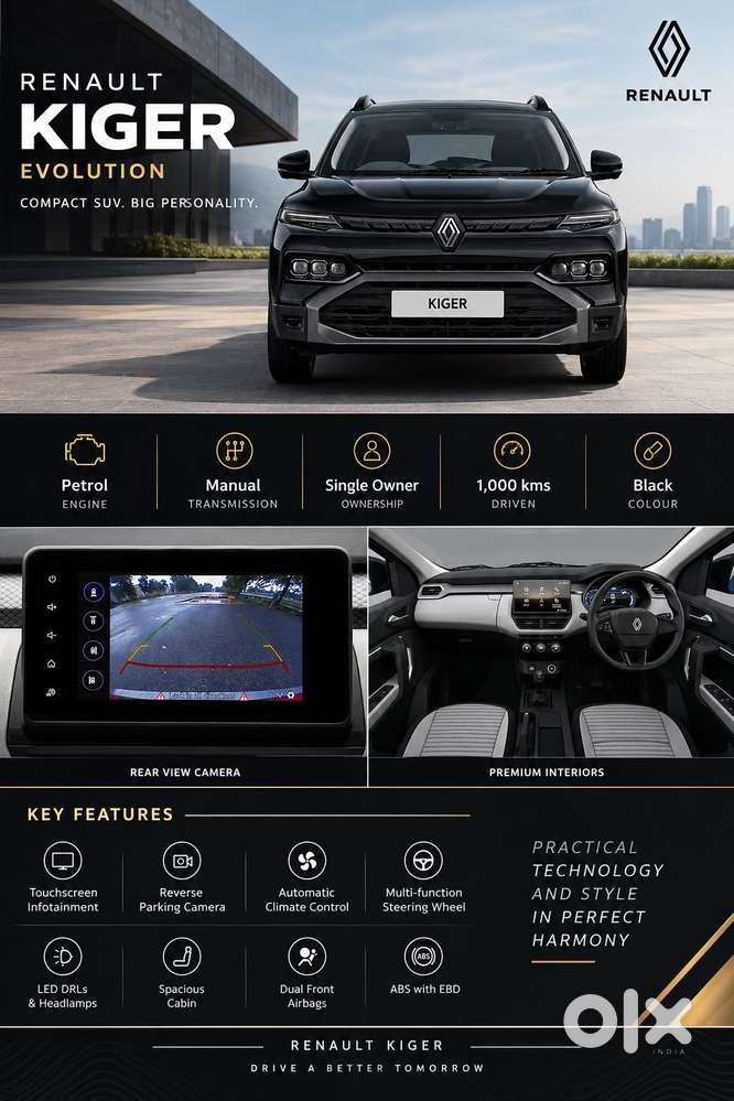 Renault Kiger, 2026, Petrol