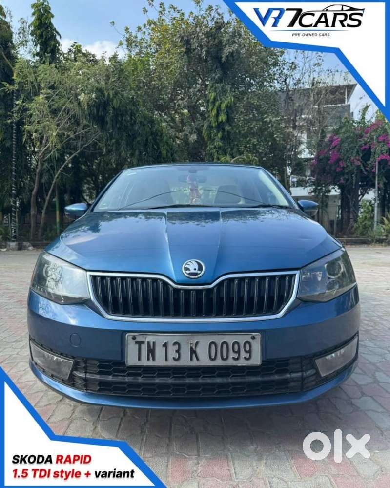 Skoda Rapid [2016-2020] 1.5 Style Plus Tdi At, 2017, Diesel
