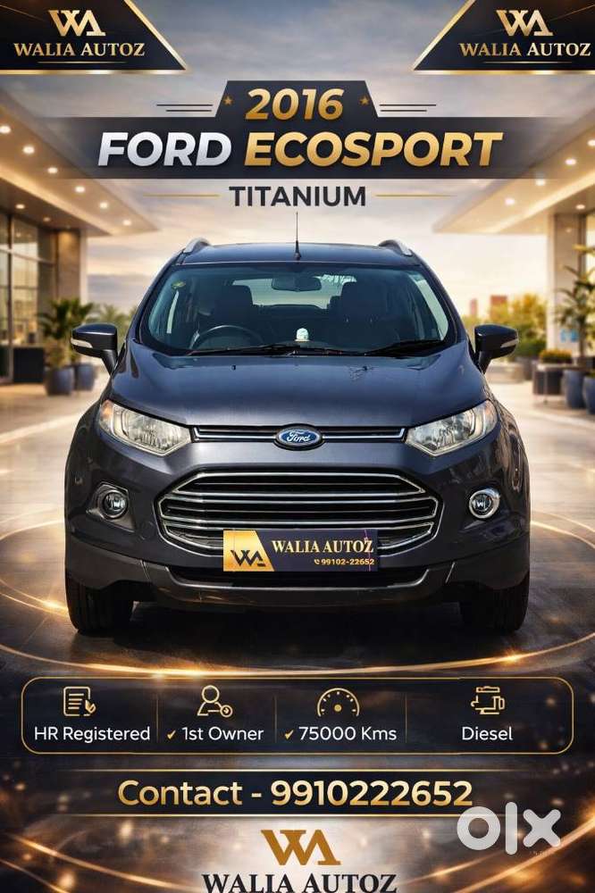 Ford Ecosport 1.5 Diesel Titanium, 2016, Diesel