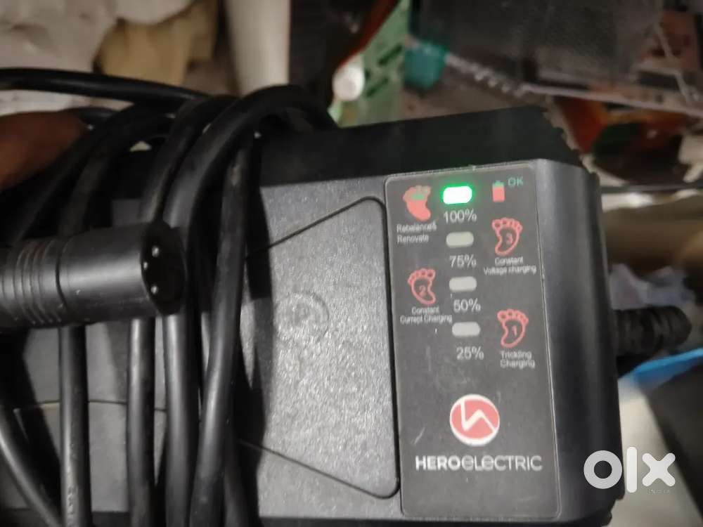 Hero optima electric battery charger