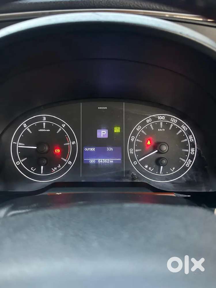 Good Condition Innova Crysta With Fancy Number